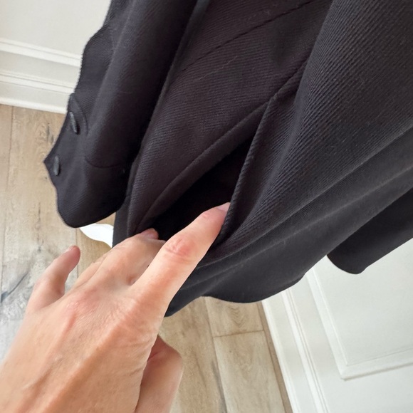 Zara Textured Weave Black OverShirt or Jacket - Picture 8 of 11